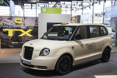 LEVC TX electric Taxi with range extender